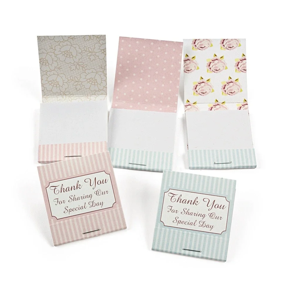 24 Vintage Style Wedding Party Favor Notepads Thank You‎ Special Day